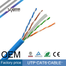 SIPU precio de fábrica cat6 cable de red de alta calidad 0,56 cable de cobre utp cat6 lan desnudo